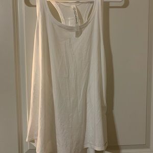 Lululemon Love Tank Pleated- White, Size 8